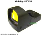 >RDP-II Mini Sight< Leuchtpunktvisier (ohne Montageteile)